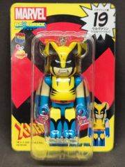 MEDICOMTOY ハッピークジ マーベル/BE@RBRICK 19 ウルヴァリン イエローver ハッピークジ マーベル BE@RBRICK 100%