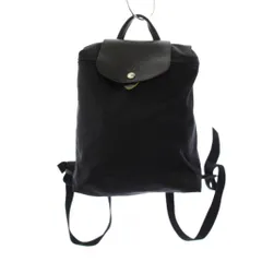 ロンシャン LONGCHAMP リュックサック デイバッグ ナイロン 黒 /BM17のサムネイル