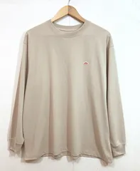 DANTON (L) クルーネックロングスリーブTシャツ ベージュ DT-C0200 TCB ダントン ロンT カットソー トップス K7-39のサムネイル
