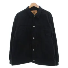 ラフアンドラゲッド ROUGH AND RUGGED デニムジャケット Gジャン L 黒 ブラック レギュラーカラー /SXのサムネイル