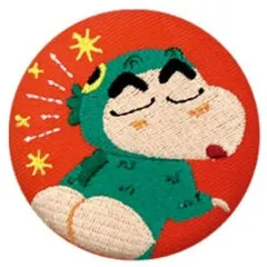 【中古】バッジ・ビンズ しんちゃん(怪獣シリマルダシ) 「クレヨンしんちゃん シークレット刺繍缶バッジ いろんなしんちゃん」のサムネイル
