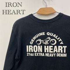 新品未使用品 IRON HEART アイアンハートポロシャツ Sサイズ ネイビー