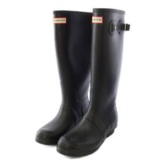HUNTER ハンター UK6 レインブーツ 長靴 ロング ブラック - メルカリ