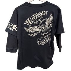 VANSON バンソン 刺繍 Tシャツ イーグル バイカー 平成y2k - メルカリ