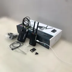 audio-technica SYSTEM10 デジタル2.4GHz ワイヤレスマイク 受信機 送信機 ボディパック ラベリアマイク 元箱付 映像撮影 配信 業務用　260104-4のサムネイル