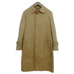 ポールスチュアート PAUL STUART Sanyo Sewing 70周年記念 ステンカラー コート ライナー付 S 玉虫 カーキ系のサムネイル
