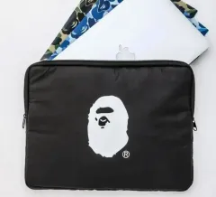韓国国内発送 A BATHING APE アベイシングエイプ 黒/白 ノートBOOK バッグ 正規品のサムネイル