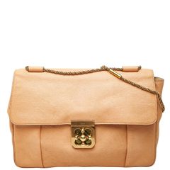 ✨美品✨クロエ　エルシー　シボ革ショルダーバッグ　ターンロック　ゴールド金具 クロエ エルシー 2way ショルダーバッグ ターンロック ハンドバッグ