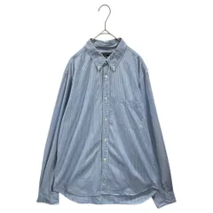 COMME des GARCONS HOMME(コムデギャルソンオム) 2012SS Striped Button-Down Shirt ストライプ ボタンダウン シャツ HI-B018 M ブルー AD2011のサムネイル