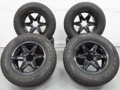 プラド ハイラックス サーフ 等に 4本 社外 17インチ 7.5J +25 6H PCD 139.7 スタッドレス ヨコハマ アイスガード G075 2024年 265/65R17のサムネイル
