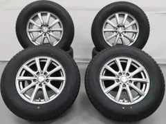 未使用 デリカD5 RAV4 エクストレイル 等 4本 社外 16インチ 6.5J+38 5H 114.3 スタッドレス グッドイヤー アイスナビSUV 2025年 225/70R16のサムネイル