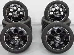 軽自動車 に 4本 ララパーム 14インチ 4.5J +45 4H 100 ラジアル ダンロップ エナセーブ EC300 2022年 155/65R14 N-BOX タント スペーシアのサムネイル