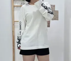 フリップ L/コム・デ・ギャルソン 長袖Tシャツ 白のサムネイル