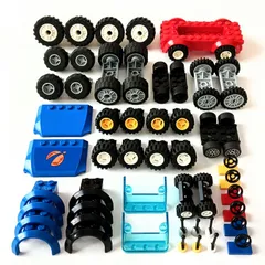 レゴ 正規品 中古 タイヤ(車10台分)・車部品 レゴブロック【管理番号：4228】のサムネイル