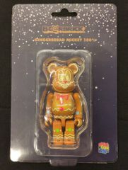 MEDICOMTOY BE@RBRICK GINGERBREAD MICKEY 100% 100%