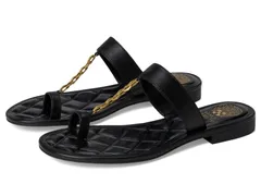 ヴィンスカムート レディース シューズ サンダル Vince Camuto Lexie ChainLink Flat Sandal Black ブラックのサムネイル