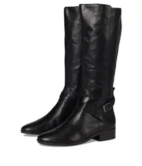ナチュライザー レディース シューズ ブーツ・レインブーツ Naturalizer Rena2 Boots Black Leather ブラックのサムネイル