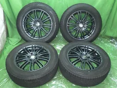 【中古】215/60R17 アルファード WEDS VELVA 17インチ ブリヂストン ブリザックVRX3のサムネイル