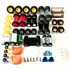 レゴ 正規品 中古 タイヤ(車10台分)・車部品 レゴブロック【管理番号：4255】のサムネイル
