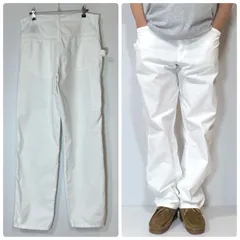 美品 80s 90s OLD GAP オールドギャップ ホワイト ペインターパンツ ワークパンツ W33L32 ライトオンス 薄手 コットンツイル 希少モデル オールドGAP ヴィンテージ カーペンター ストレート リラックスフィット バギーp26063670のサムネイル