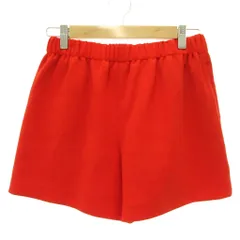 ミラオーウェン Mila Owen 美品 ショートパンツ 無地 イージー 赤 レッド /NU ■GY43のサムネイル