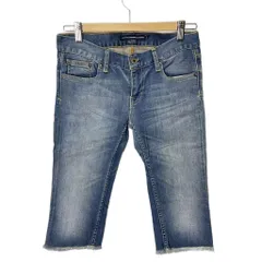 ラルフローレンスポーツ RALPH LAUREN SPORT ハーフデニムパンツ ショートパンツ ジーンズ フリンジ 26 インディゴ ■GY43のサムネイル