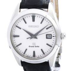 Grand Seiko Stainless Steel Leather Quartz Men's Watch SBGX295 (9F62-0AB0) (Exterior polished)