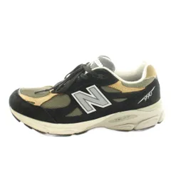 ニューバランス NEW BALANCE 990V3 BLACK/TAN スニーカー Made in USA US8.5 26.5cm 黒 ブラック M990BB3 /KU 4のサムネイル