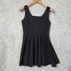 ANNA SUI × LILYBROWNフレアミニワンピース 1 ブラックデニム - メルカリ