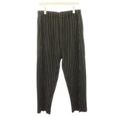 オムプリッセイッセイミヤケ HOMME PLISSE ISSEY MIYAKE プリーツパンツ テーパードパンツ イージー ストラップ グレー HP23FF307 /HNのサムネイル