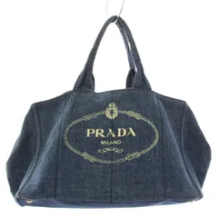 プラダ PRADA カナパ CANAPA トートバッグ デニム 青 ブルー /TK 5 ■OHのサムネイル