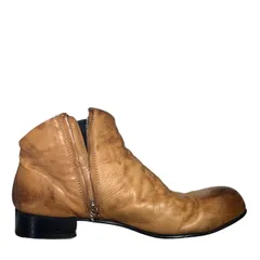 【送料無料】"Padrone" Distressed Side-Zip Ankle Boots 関連イメージワード：ダークウェア ミドルカット 退廃的 アルチザン サイドジップ アルチザン 経年変化 Paul Harnden Layer-0 稀少型 日本製のサムネイル