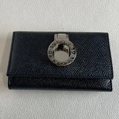 新品未使用　BVLGARI　キーケース　6連　ビーゼロワン　レザー　黒　箱付きのサムネイル