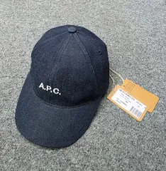 APC アー・ペー・セー ロゴ チャーリー ベースボールキャップ デニム キャップ 帽子 58のサムネイル
