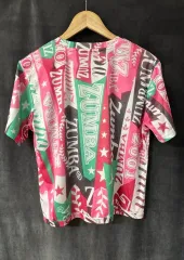 ズンバ ZUMBA オールオーバー ロゴ グラフィック 半袖 Tシャツ ピンクのサムネイル