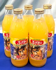 【新品・未開封品】【ビン系】【5本】りんごジュース 青森 あおもりねぶた レギュラータイプ 1000ml 賞味期限2026年12月8日のサムネイル