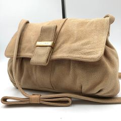 美品 シーバイクロエ ショルダーバッグ フラップ レザー ハート 