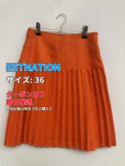 ESTNATION エストネーション スカート 36 オレンジ レディースのサムネイル