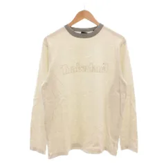 ティンバーランド Timberland Tシャツ ロンT S 白 ホワイト グレー 長袖 ロゴステッチ ラウンドネック /NUのサムネイル
