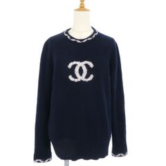 CHANEL 海外ノベルティ ココマーク ニット セーター バイカラー - メルカリ