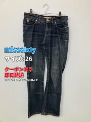 misssixty ミスシックスティ デニムパンツ 26 ネイビー フルレングス 無地 スタンダード フレア・ブーツカット レギュラー ヴィンテージ レディースのサムネイル