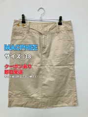 MACPHEE マカフィー ショート/ミニスカート 38 ベージュ レディースのサムネイル