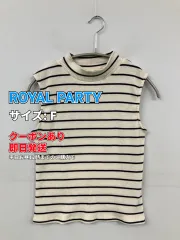 ROYAL PARTY ロイヤルパーティー ノースリーブ F ホワイト レディースのサムネイル