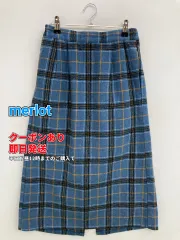 merlot メルロー スカート ブルー レディースのサムネイル