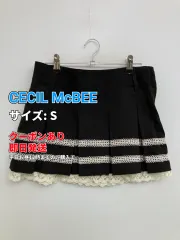 CECIL McBEE セシルマクビー ショート/ミニスカート S ブラック レディースのサムネイル