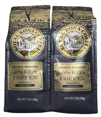 ロイヤル コナコーヒー ハワイ 100％ 挽き ROYAL KONA coffee HAWAII 100% 挽き 198g 2set 正規品のサムネイル