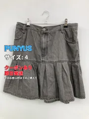 PUNYUS プニュズ ショート/ミニスカート 4 グレー レディースのサムネイル