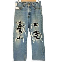 リーバイス Levis カナダ製 525 ボタンフライ デニムパンツ ボタン裏