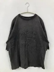 kutir クティール Tシャツ/カットソー M ブラック 刺繍 半袖 ミドル丈 クルーネック(丸首) メンズ レディースのサムネイル