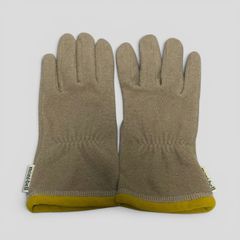 美品 mont-bell モンベル フリースグローブ 手袋 ベージュ イエローのサムネイル